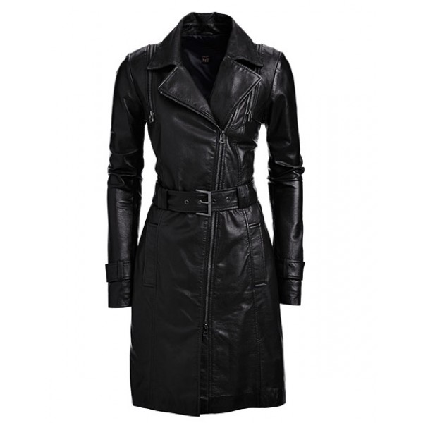 Sexy Leather coat 
